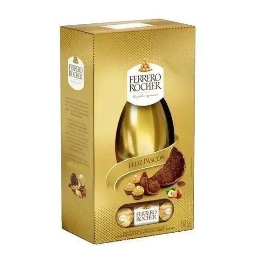 Ovo De Páscoa Ferrero Rocher Com Bom Bom 137,5g